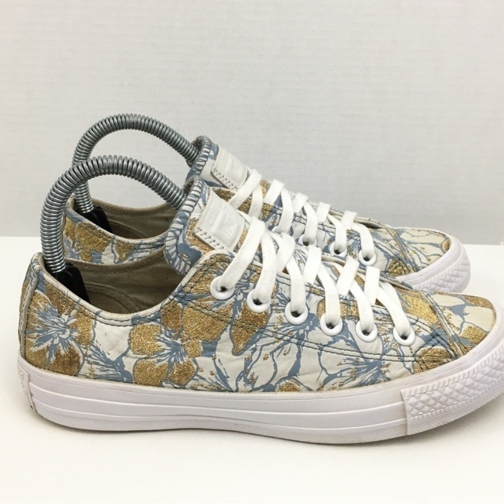 Converse Women’s Chuck Taylor x Patbo CTAS Citadel Gold White Shoes Size 6.5